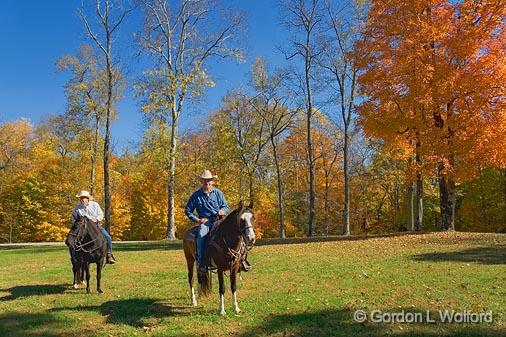 Equestrian Passersby_24658.jpg - Photographed along the Natchez Trace Parkway, Tennessee, USA.